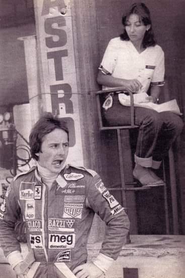 Gilles Villeneuve and his wife Joann.