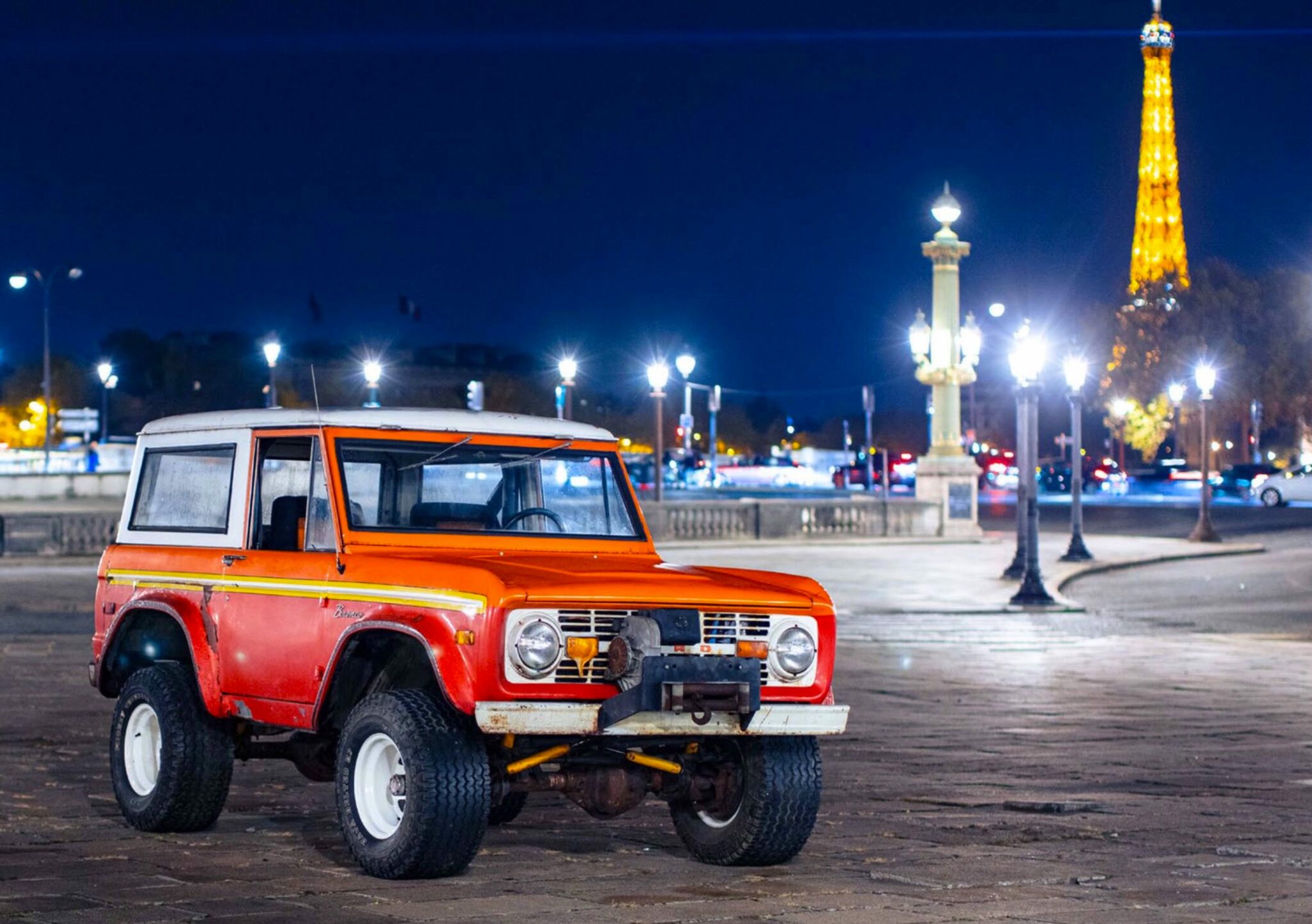 Gilles Villeneuve’s 1976 Ford Bronco 4x4.