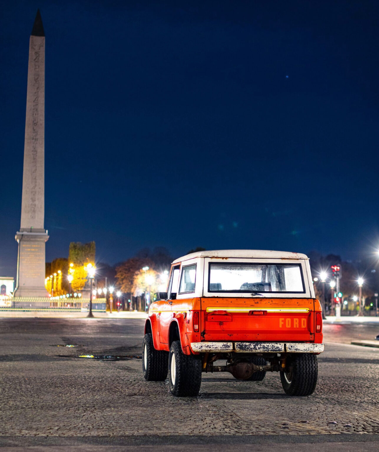 Gilles Villeneuve’s 1976 Ford Bronco 4x4.