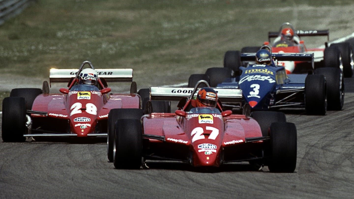 Villeneuve's feud with Pironi began a race before Zolder, at the San Marino Grand Prix.