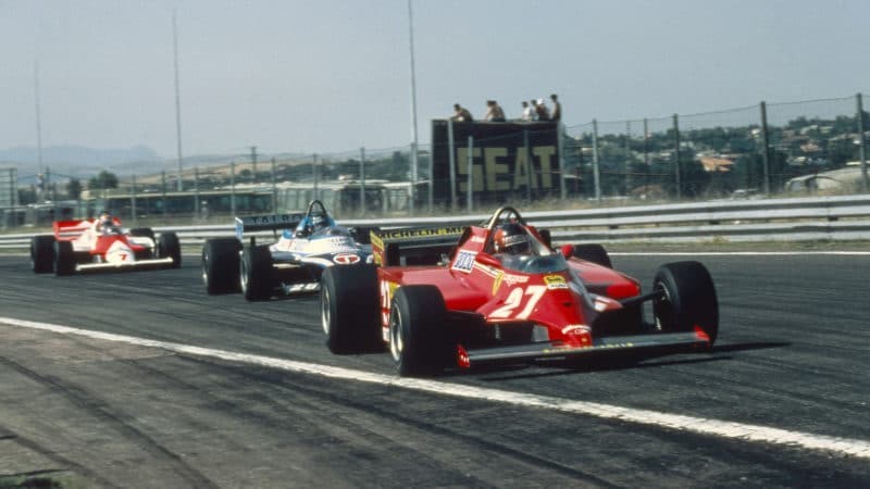 Villeneuve scored a rare 1981 win in Jarama, against the odds.