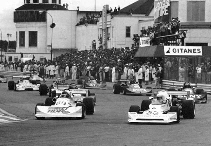 Trois Rivieres, Canada, 05 September 1976. Gilles Villeneuve, March 76B Ford BDA.