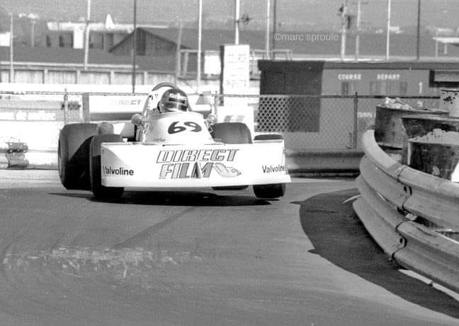 Gilles Villeneuve, March.