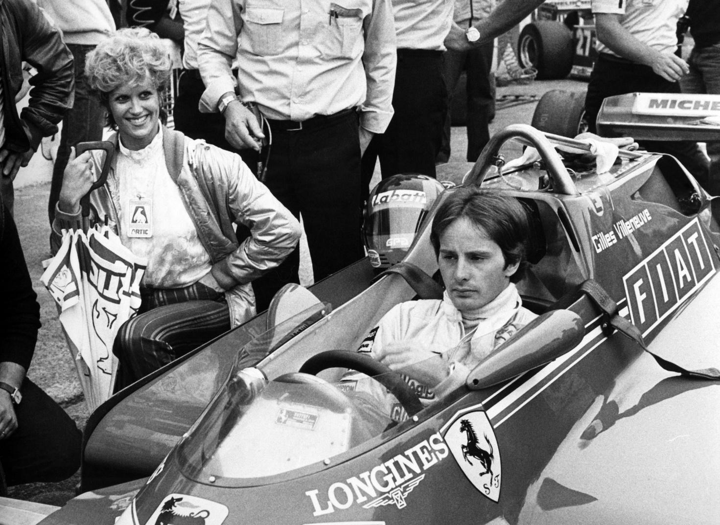 Gilles Villeneuve est encore l'un des pilotes favoris dans des fans de Ferrari, 40 ans après sa mort