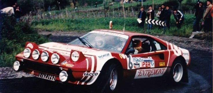 The first of the series of Ferraris prepared by Michelotto was the Group 4 rally version of the 308 GTB.