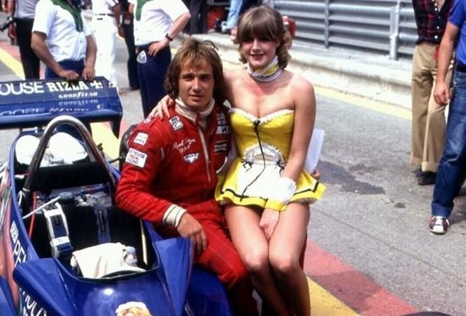 Rupert Keegan with a girl in 1977.