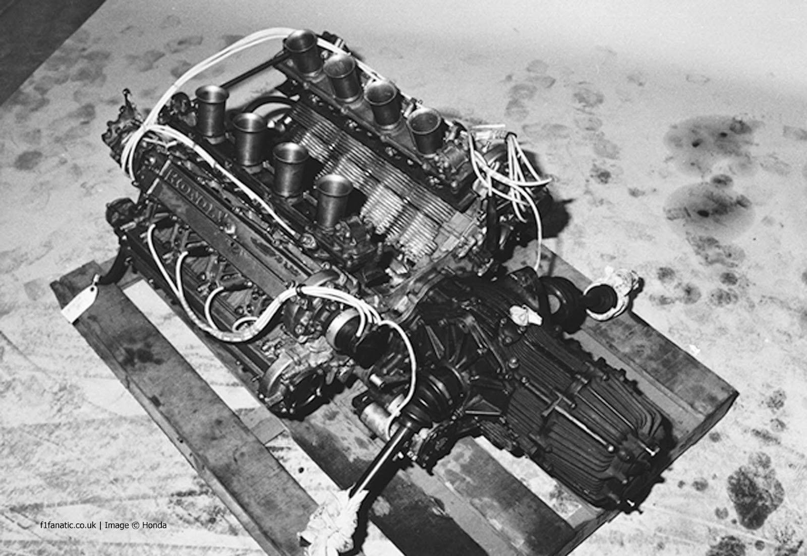 1968 Honda RA302 engine.