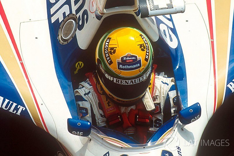 F1 San Marino GP 1994. Ayrton Senna, Williams FW16.