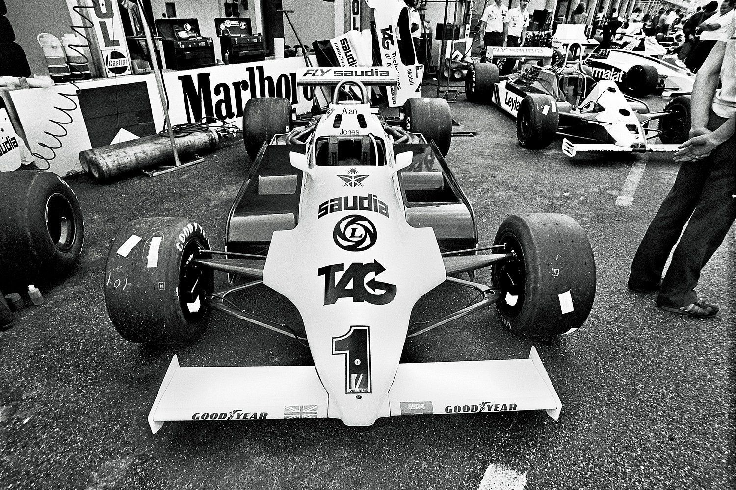 San Marino GP at Autodromo “Dino Ferrari”, Imola. 1 May 1981, free practice.
