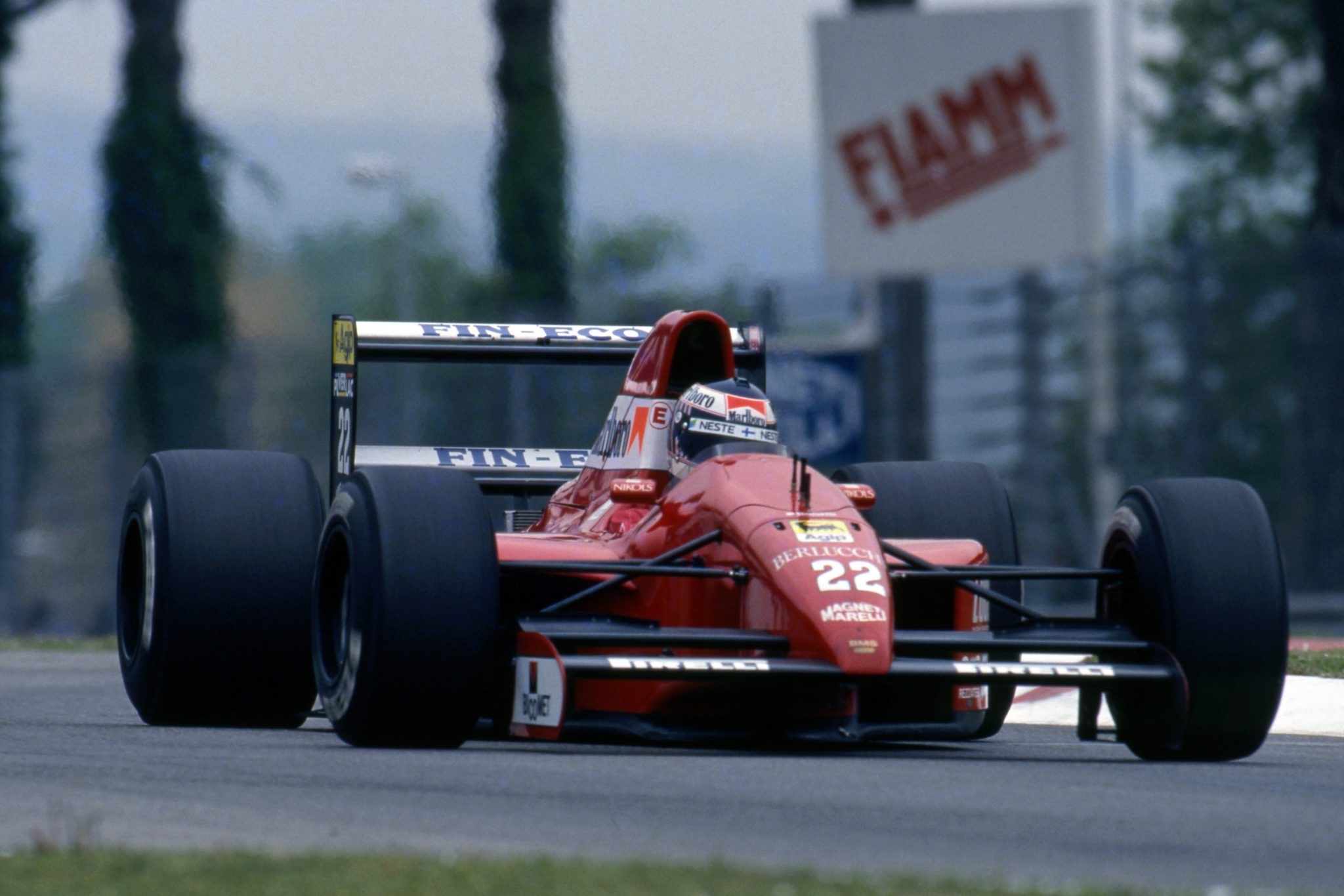 A Formula 1 car at Imola.