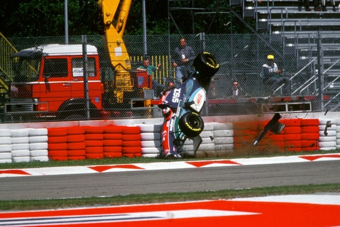 29.04.1994, Imola, Barrichello accident.