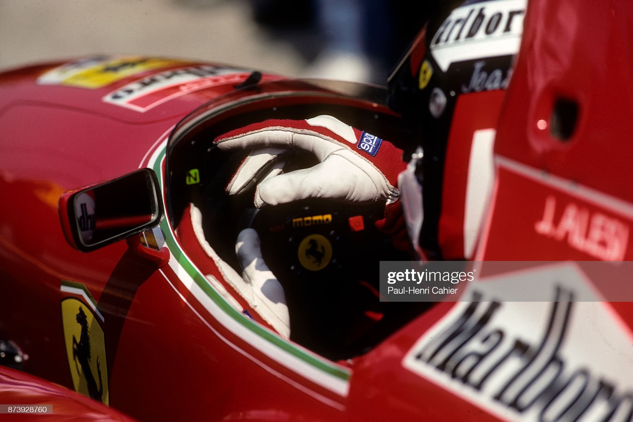 Jean Alesi, Ferrari F92A, Grand Prix of San Marino, Autodromo Enzo e Dino Ferrari, Imola, 17 May 1992. 