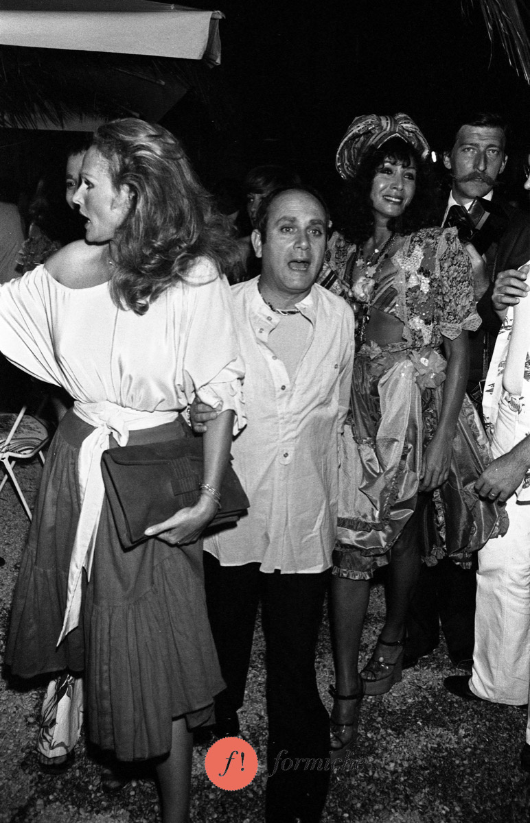 Ursula Andress and Angelo Frontoni in 1977.