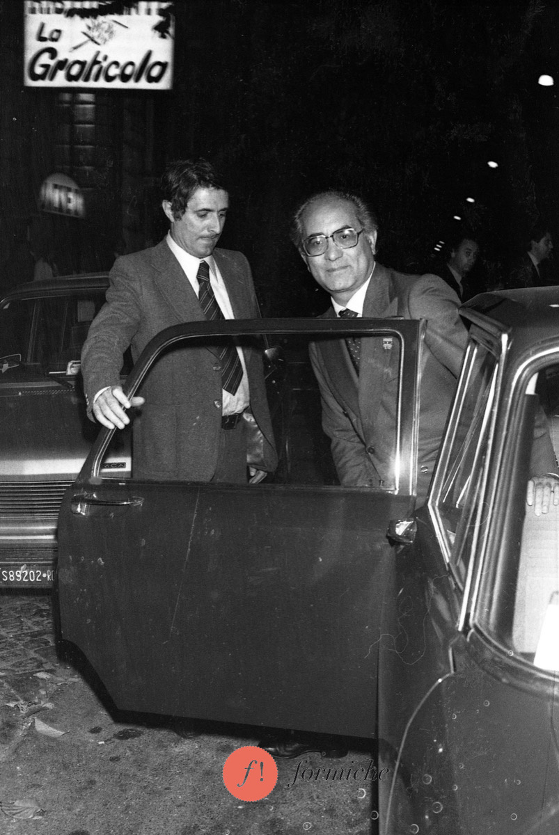 Emilio Colombo in 1977.