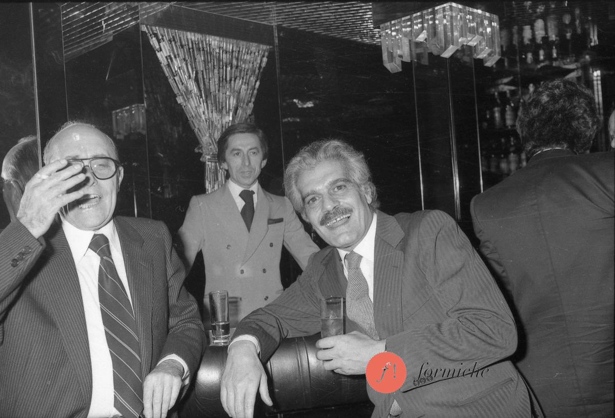 Omar Sharif and Lello Bersani.