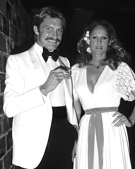 Ursula Andress and model Gil Cagné.