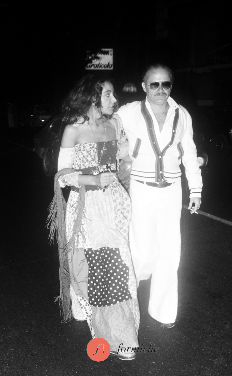 Mia Martini with Gino Paoli in 1975.