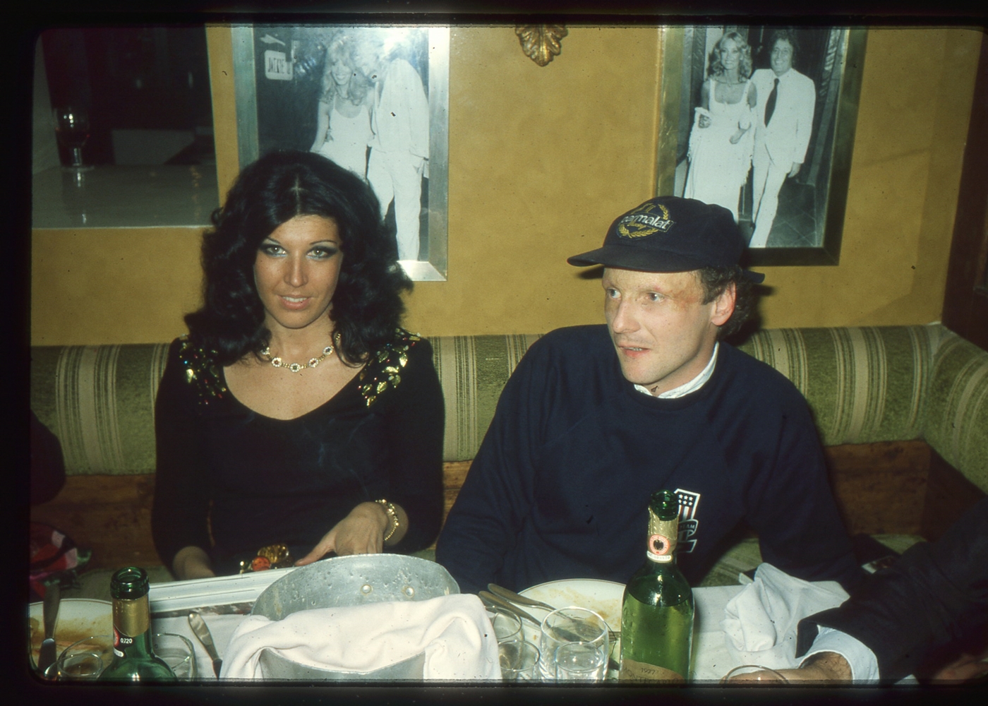 Niki Lauda with Patrizia De Blank.