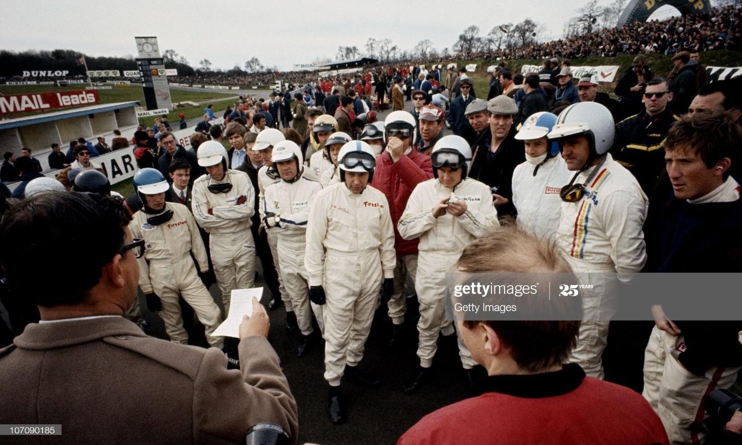 Rindt, Bruce Mclaren, Denny Hulme, John Surtees and Jacky Ickx.