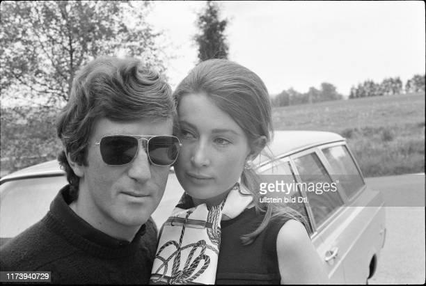 Jochen Rindt with his wife Nina in 1969.