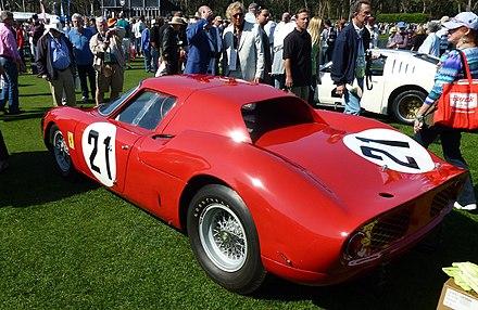 The Ferrari 250LM that took Rindt to his win at the 1965 24 Hours of Le Mans.