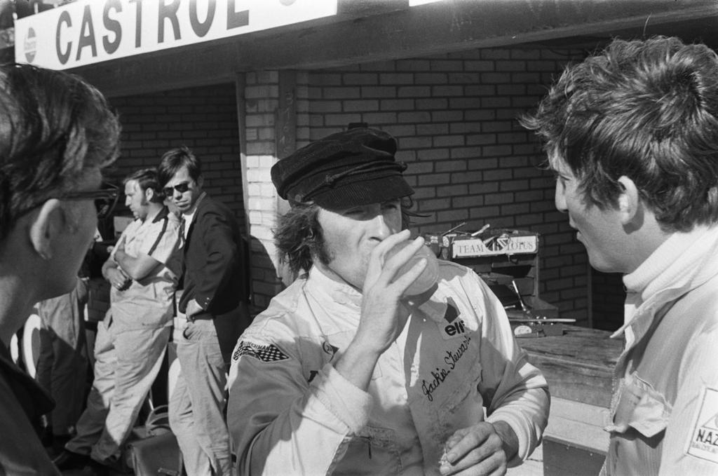 Stewart and Rindt, Netherlands 1969. 