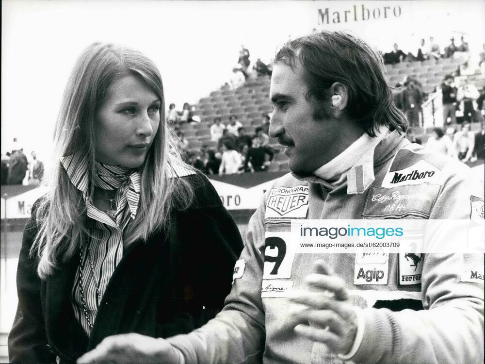 Nina Rindt. with Clay Regazzoni.