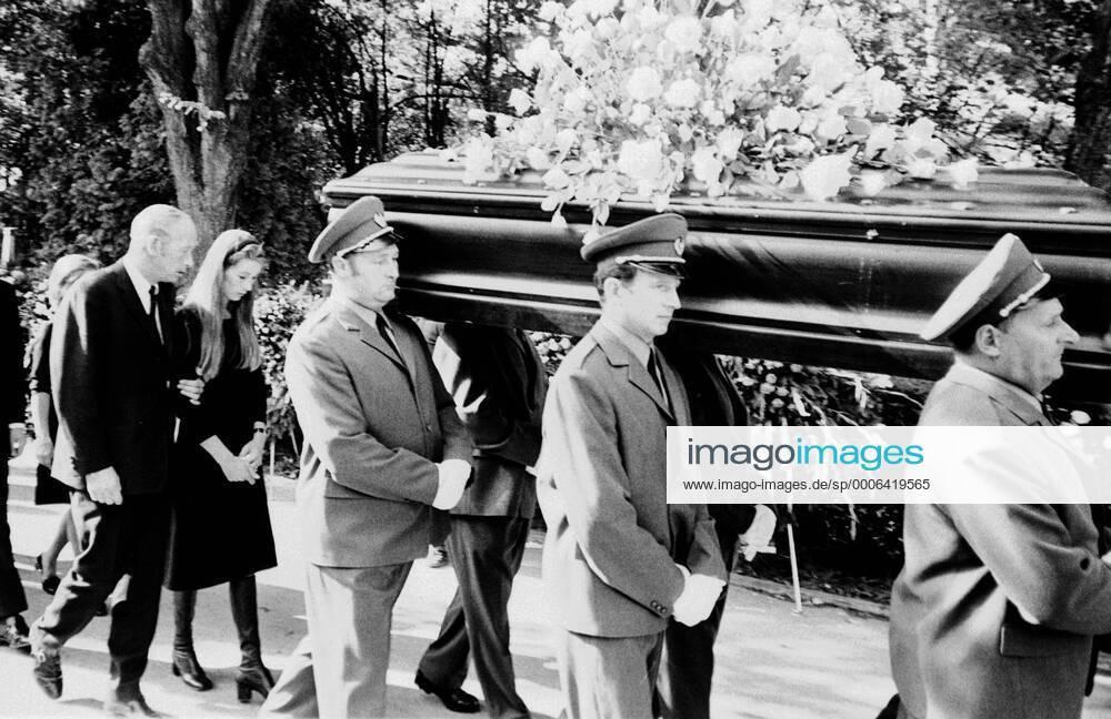 Funeral of Jochen Rindt.