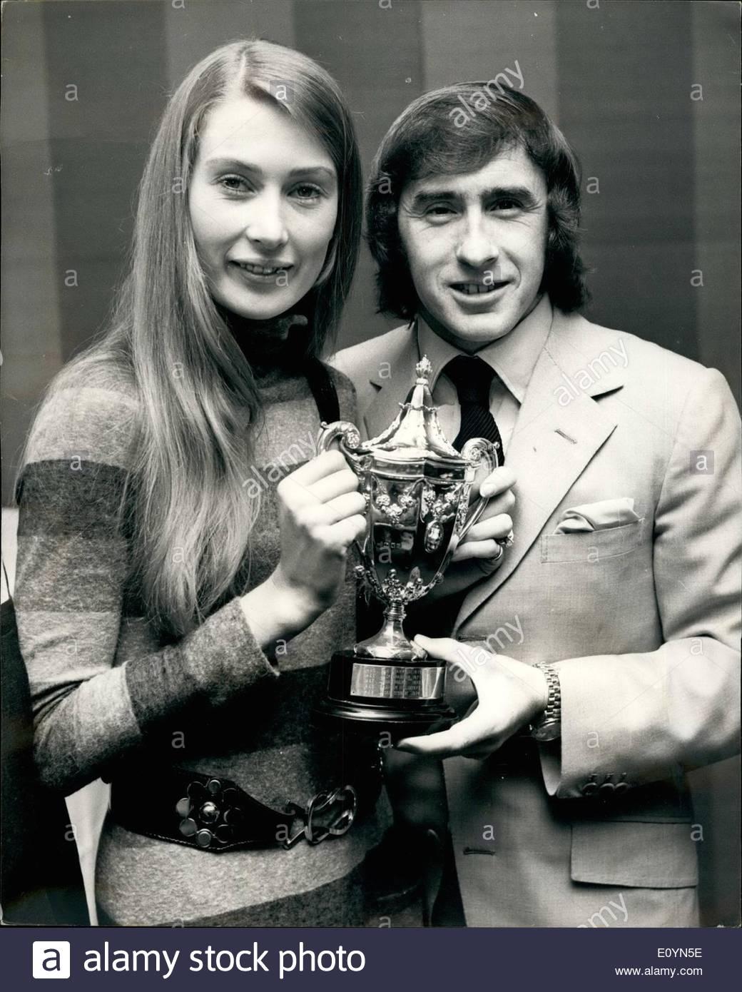 Nina Rindt with Jackie Stewart.
