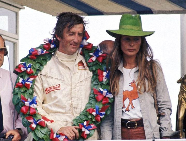 Jochen and NIna Rindt.