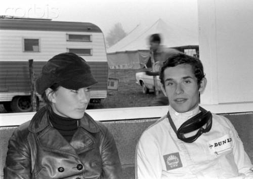 Nina Rindt with Jacky Ickx.