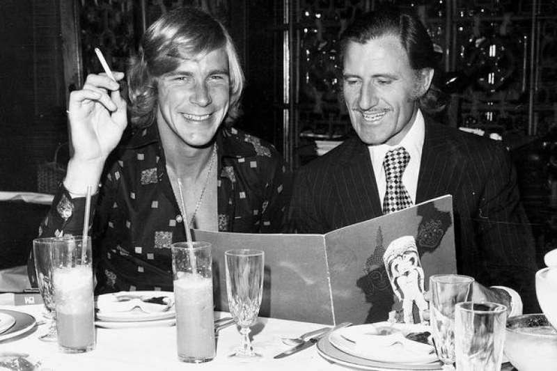 Graham Hill and James Hunt.