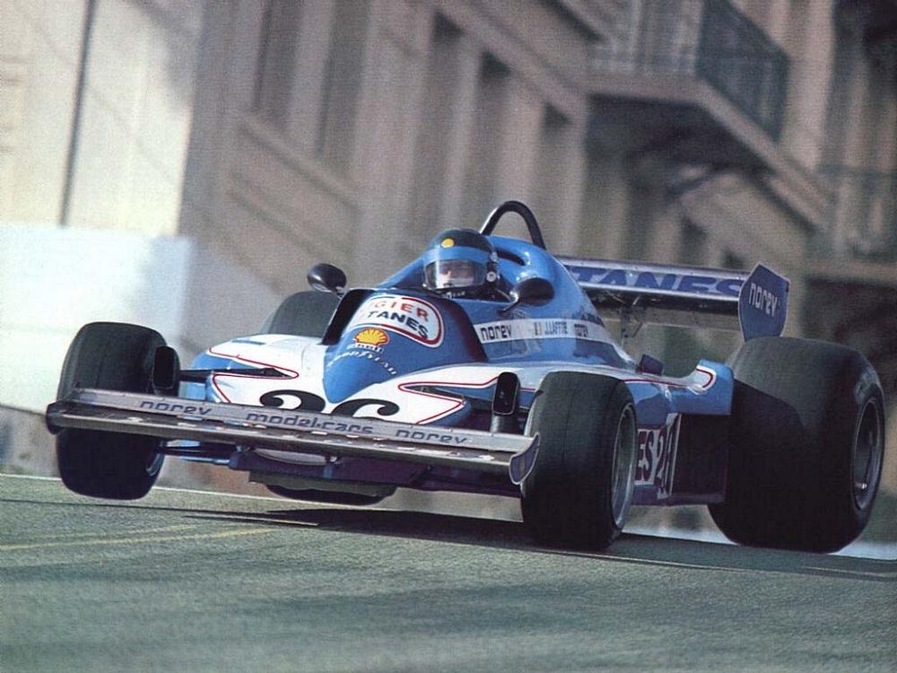 Jacques Laffite at Monaco GP.