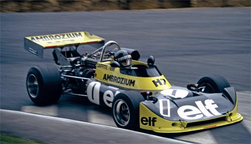 Jacques Laffite driving.