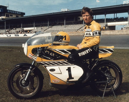 Kenny Roberts in 1974.