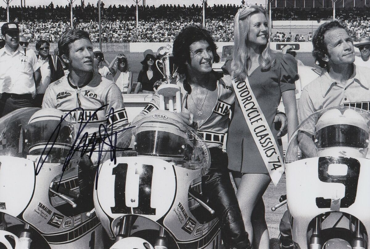 Kenny Roberts in 1974.