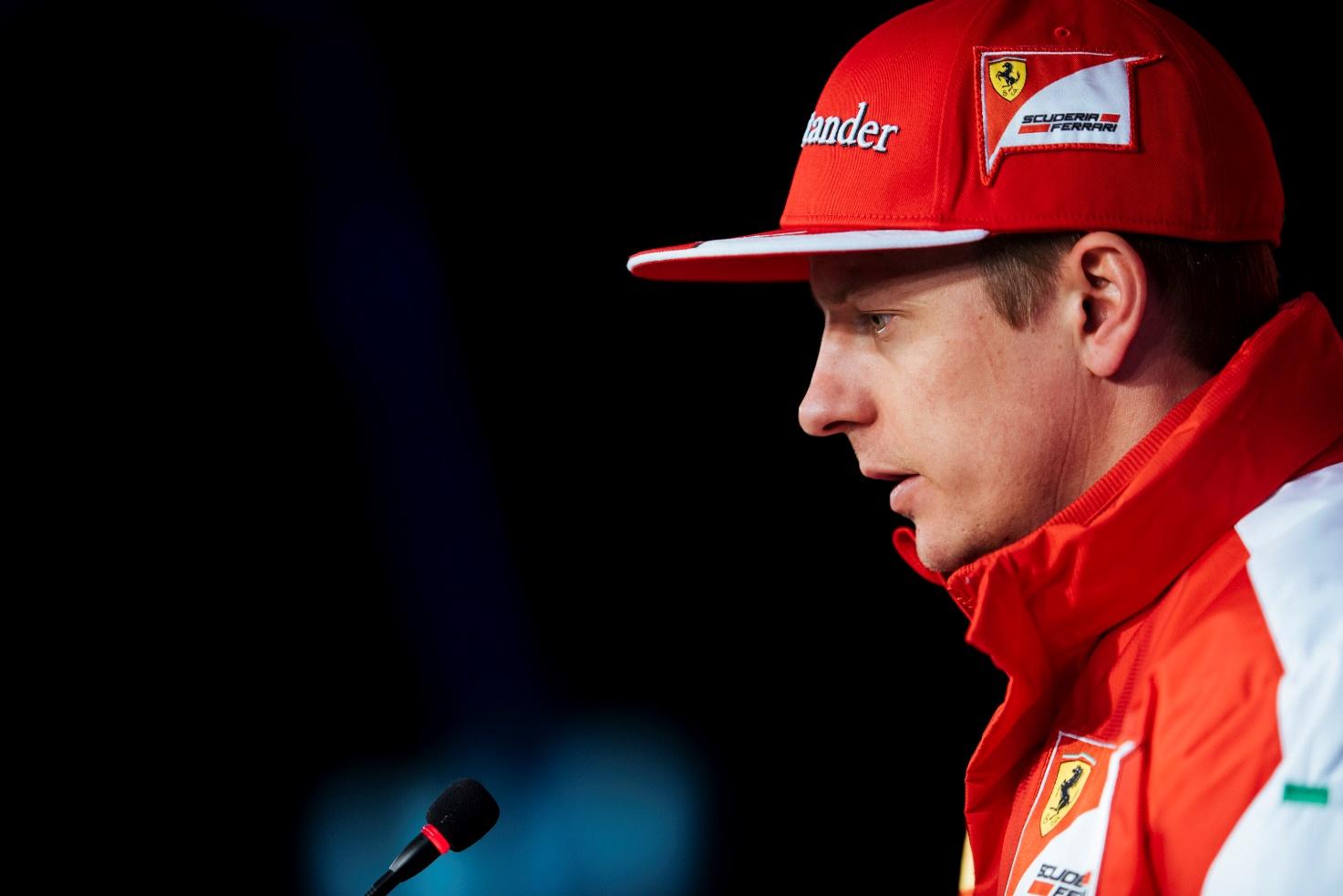 Kimi Raikkonen.