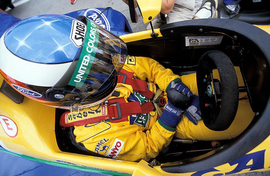 Michael Schumacher in 1992 at Kyalami.