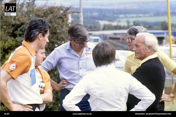 Formula 1 strike at Kyalami, South Africa, in 1982.
