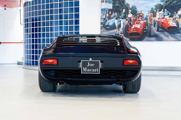 Lando Norris' beautiful Miura.