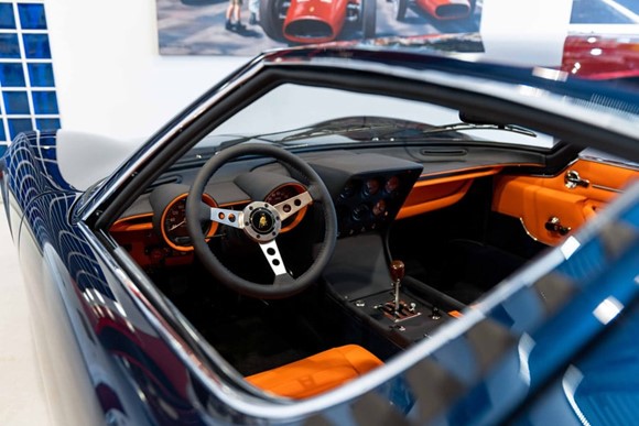 Lando Norris' beautiful Miura.