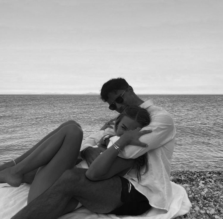 Lando Norris in sweet company.