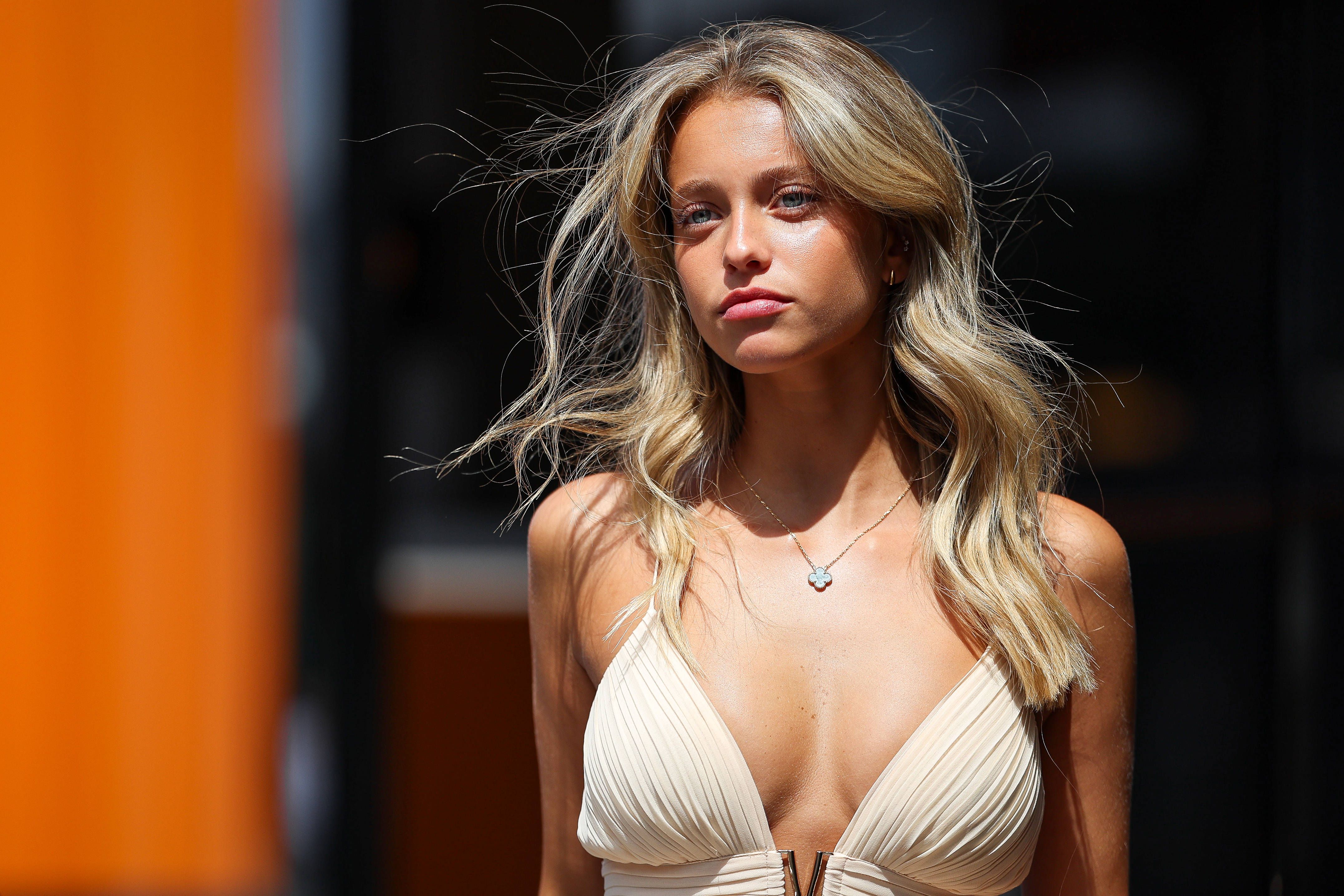 Magui Corceiro at the Hungarian Grand Prix in August 2025.