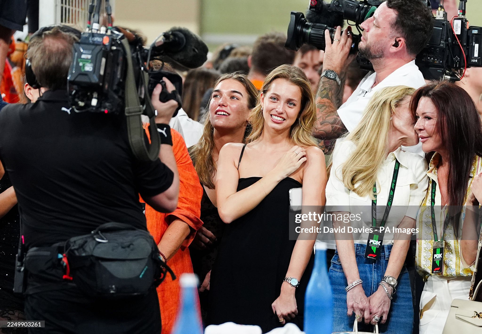 Margarida Corceiro, partner of Lando Norris, following the Abu Dhabi Grand Prix on 07 December 2025. 