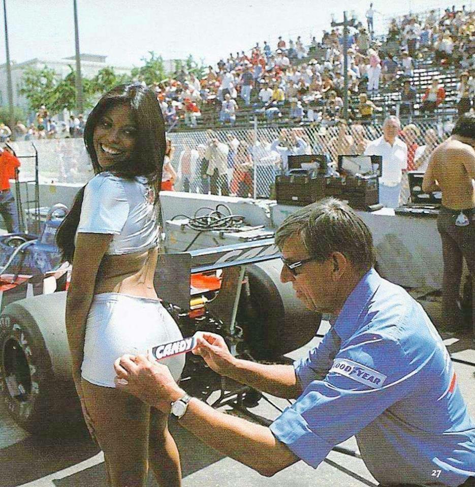 Ken Tyrrell at the Las Vegas Grand Prix held on 25 September 1982.