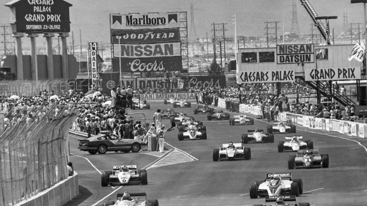 The 1982 Las Vegas Grand Prix.