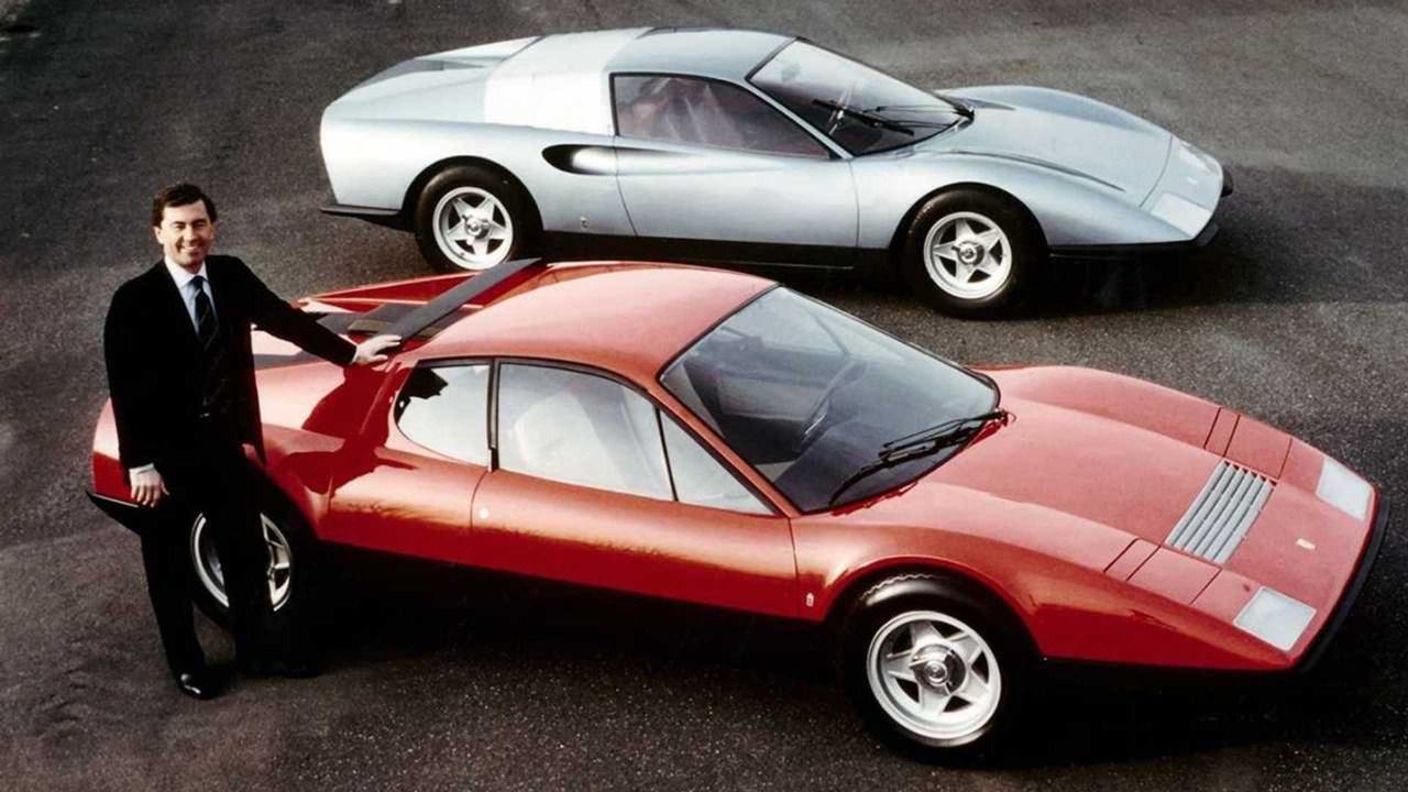 Leonardo Fioravanti and ‘his’ cars.