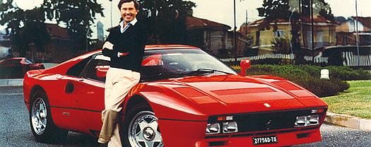 Leonardo Fioravanti and a Ferrari.