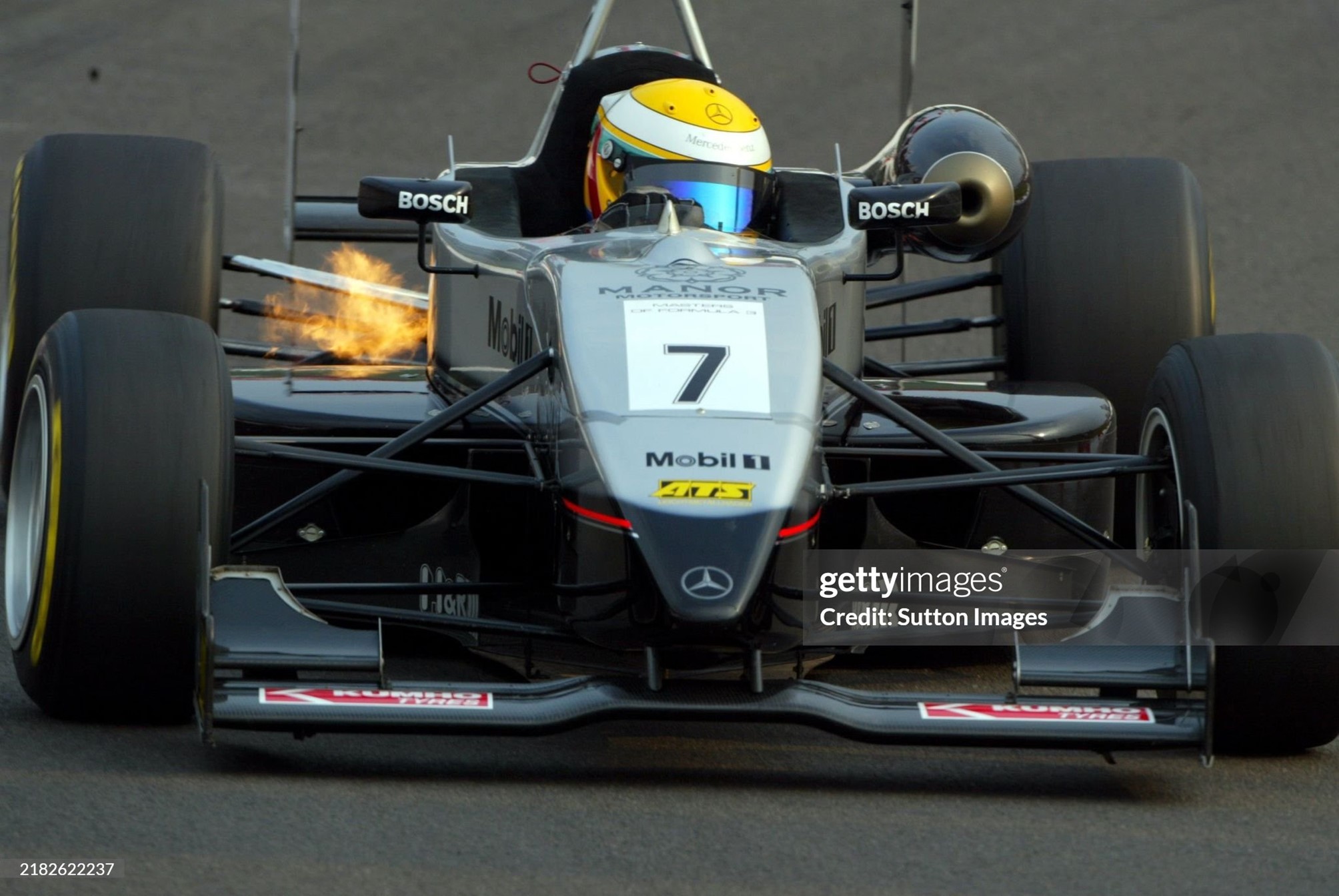 Lewis Hamilton, Manor Motorsport, at the Marlboro Masters of Formula 3 in Zandvoort, Holland, on 7-8 August 2004. 