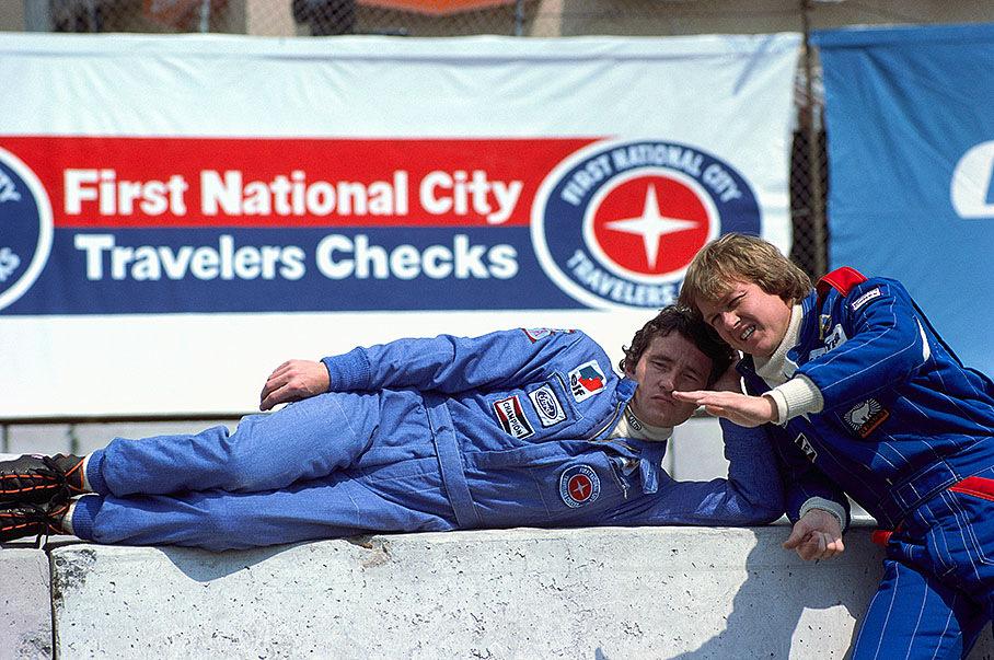 Patrick Depailler and Ronnie Peterson, 1977, USA-West, Long Beach.
